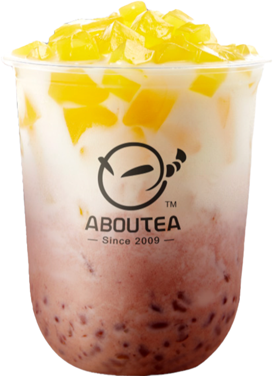 Red Bean Jelly Milk紅豆粉粿鮮奶